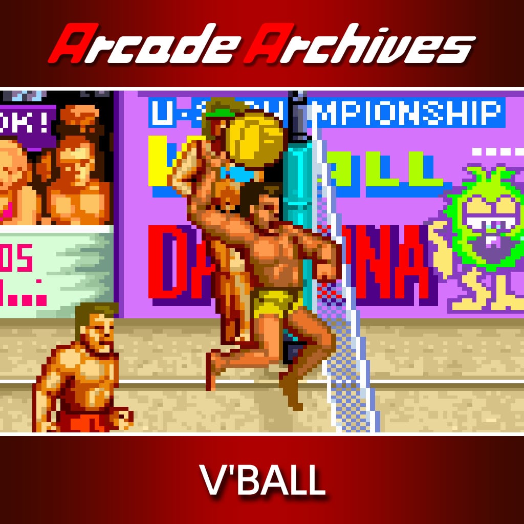 Okładka gry Arcade Archives V'BALL na Nintendo Switch