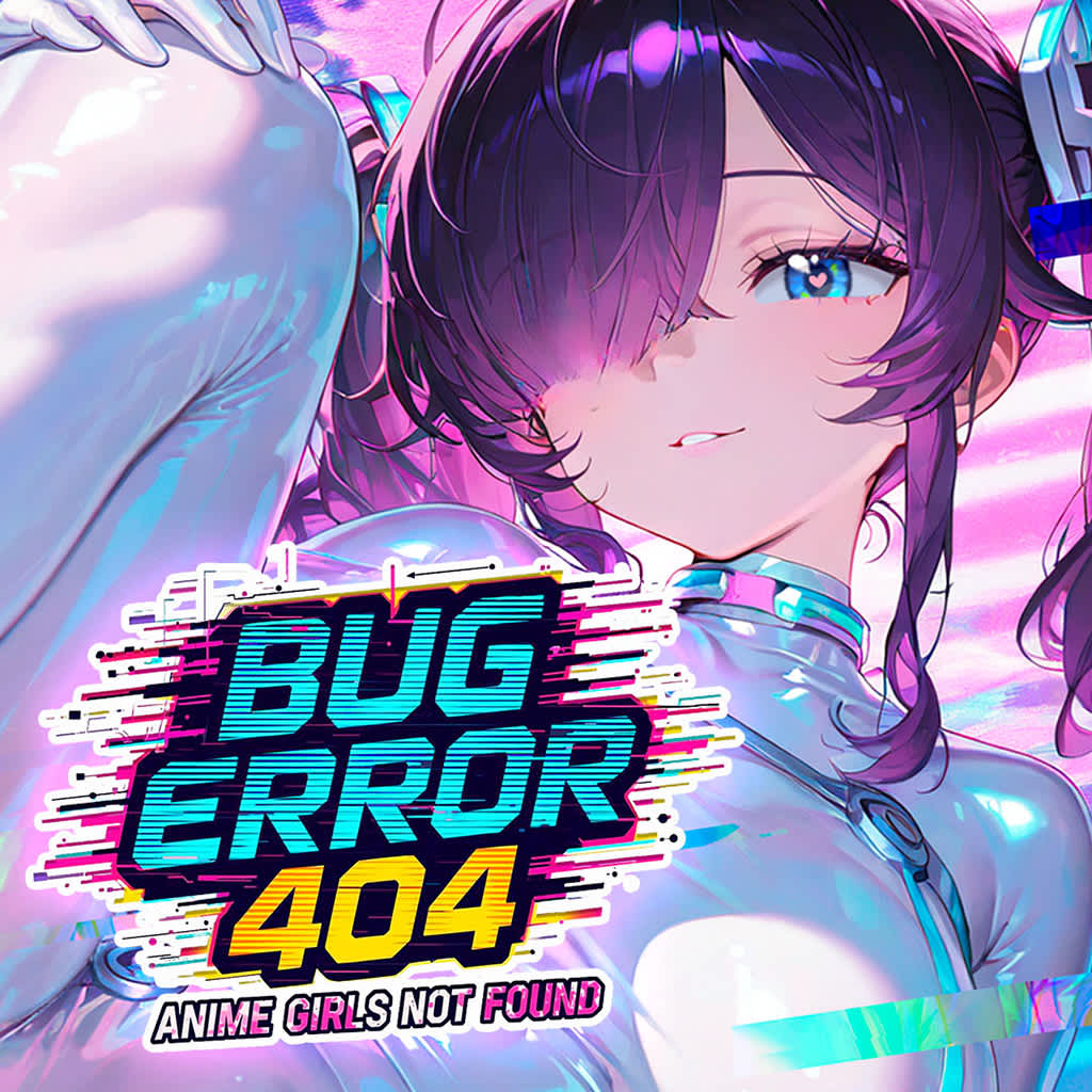 Copertina di Bug Error 404: Anime Girls Not Found