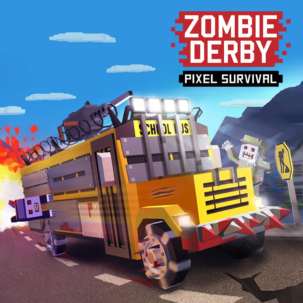 Zombie Derby: Pixel Survival