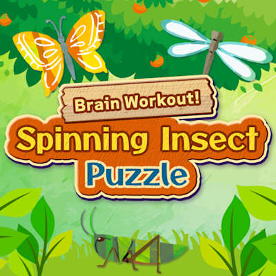 Brain Workout!Spinning Insect Puzzle
