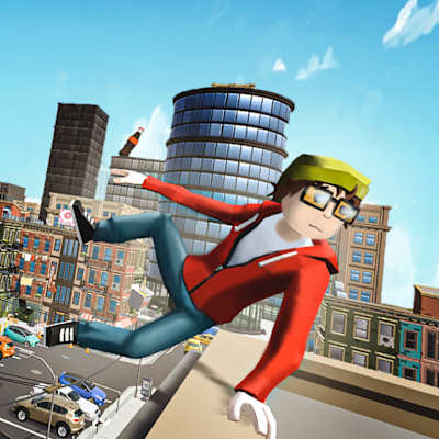 Parkour Jump Adventure - Simulator Stunt Tycoon Escape Kid Super Hero World Games