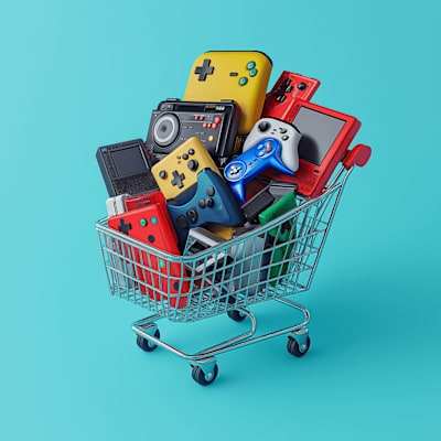 Game & Console Supermarket: Business Simulator