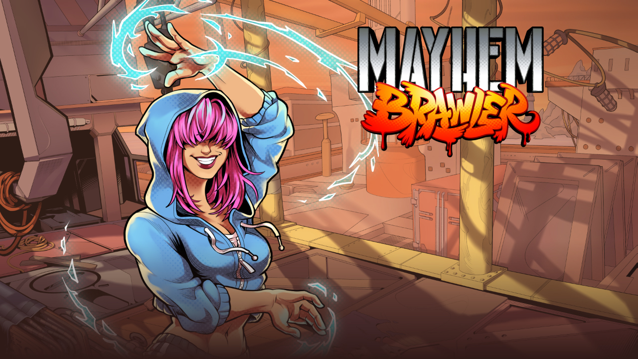 Mayhem Brawler Ps5 Euro New (Game in English/Fr/De/Es/It/Pt) (Red Art