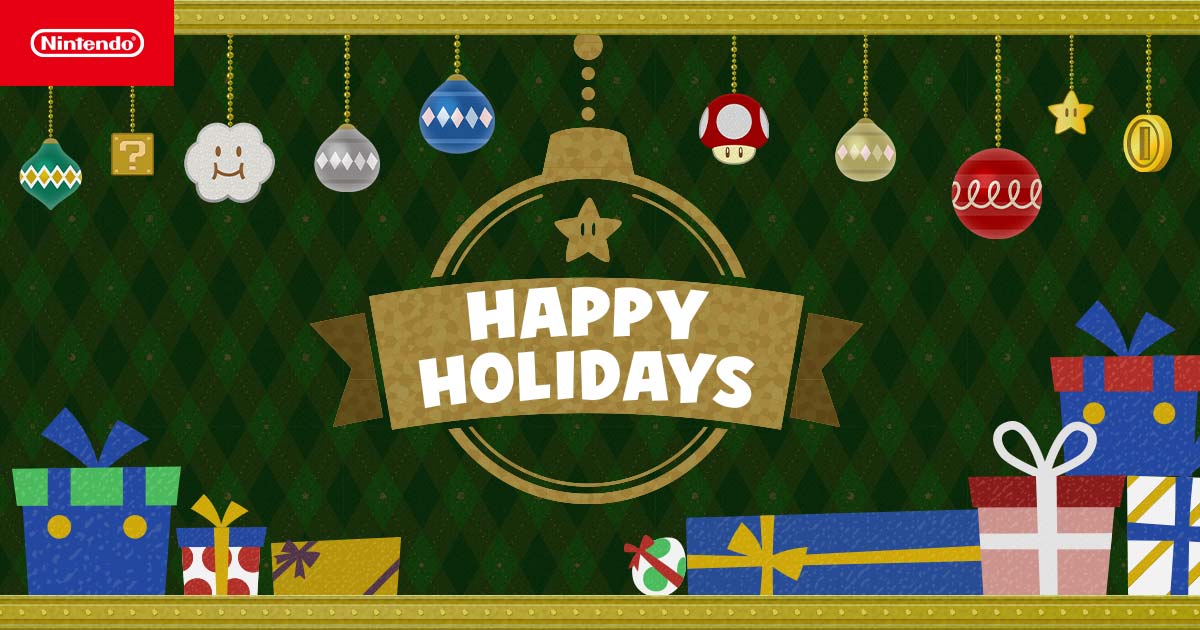 Nintendo Holiday Card Nintendo Official Site