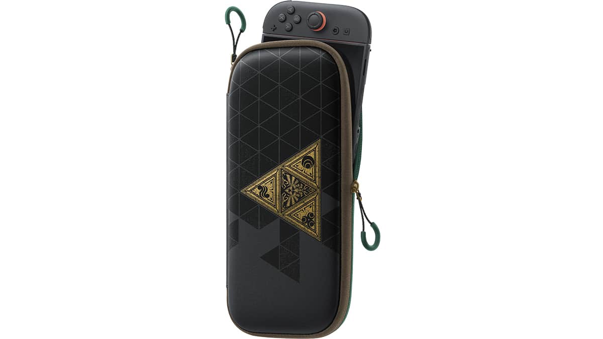 Nintendo Switch 2 Zelda torbica u uporabi