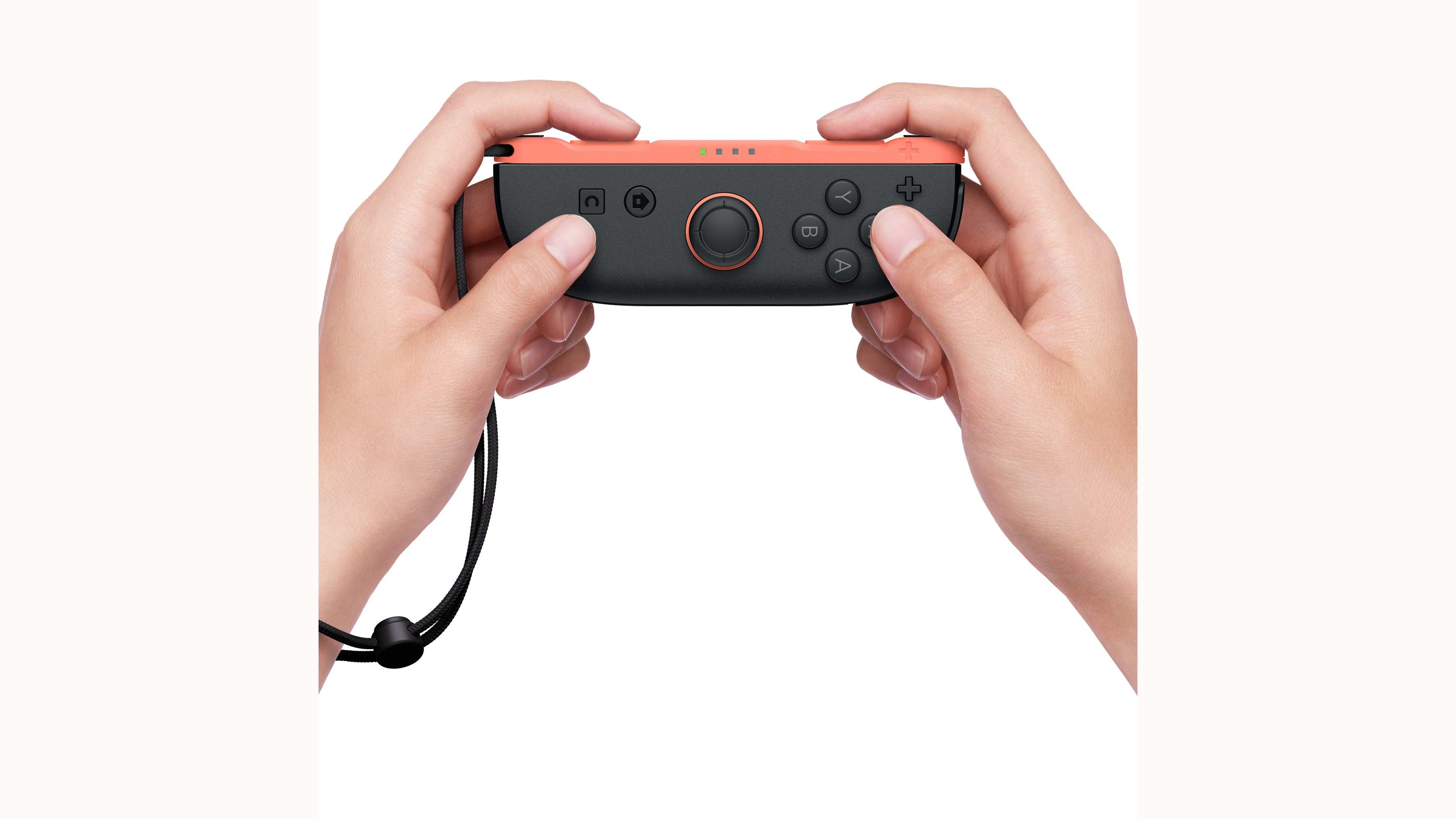 Nintendo joy-con 2 r light red med igranjem na nintendo switch 2