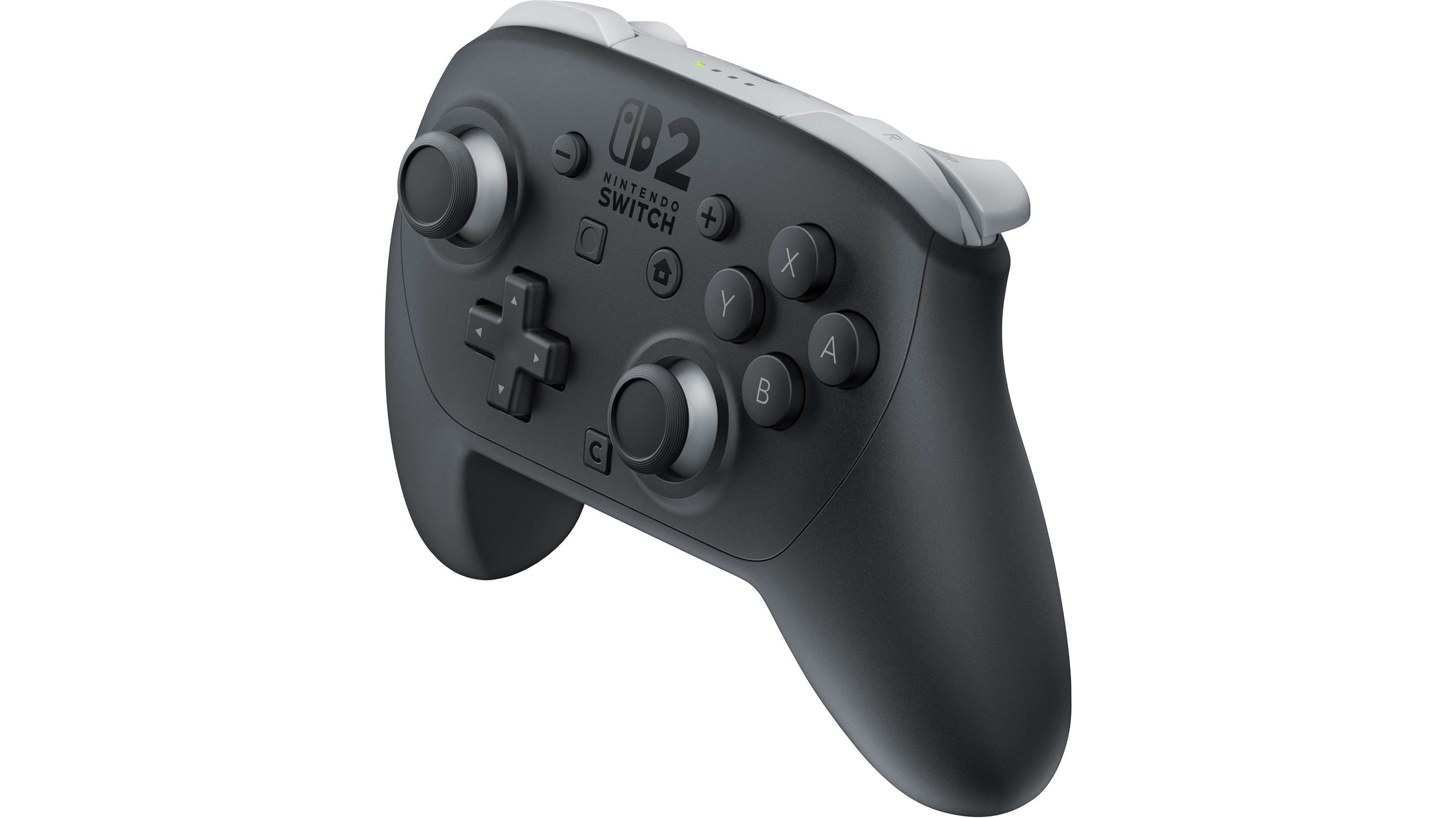Nintendo Switch 2 Pro Controller angled view
