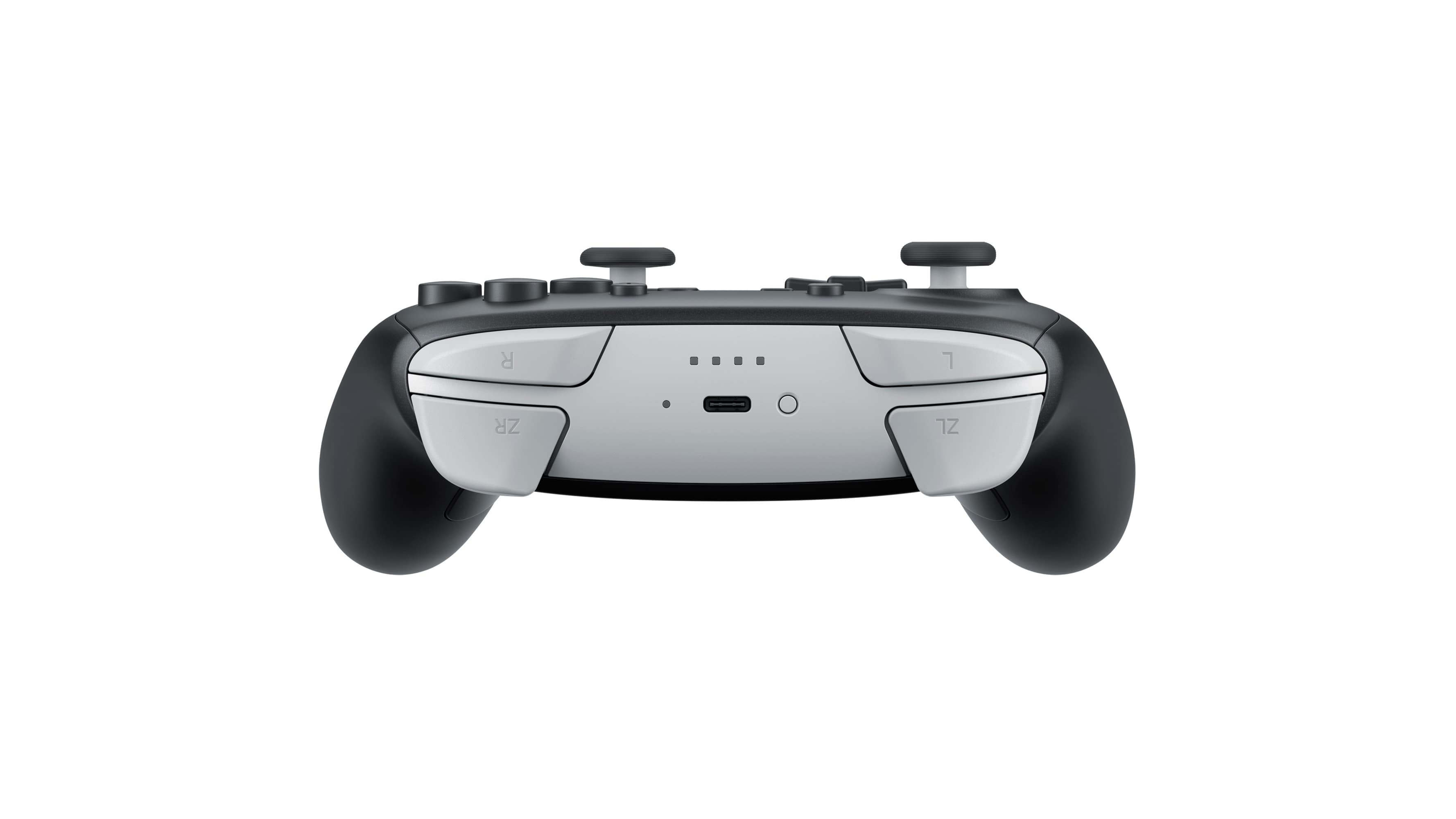Nintendo switch 2 pro controller zgornji pogled in sprožilci