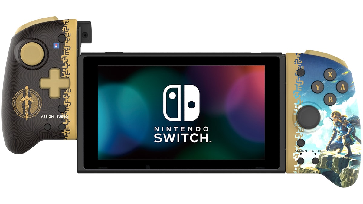 Hori split pad pro zelda tears of the kingdom edition ločena leva in desna stran kontrolerja
