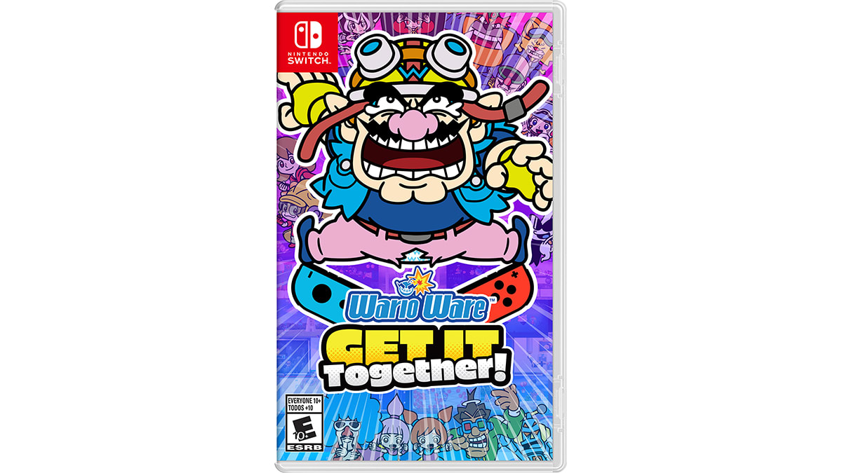 WarioWare: Get It Together! Nintendo Switch box art