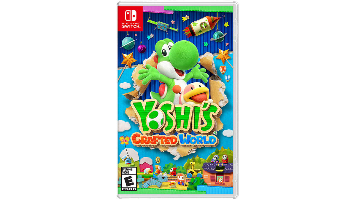 Yoshi in Yoshi's Crafted World