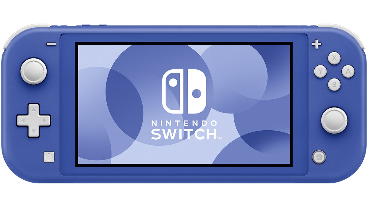 Nintendo switch lite blue sprednji pogled