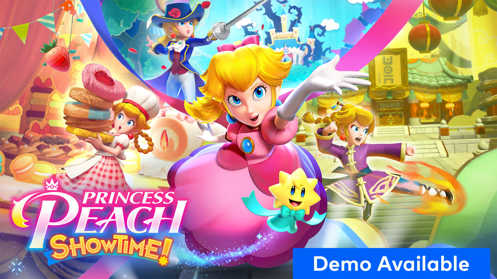 Princess Peach in Princess Peach Showtime