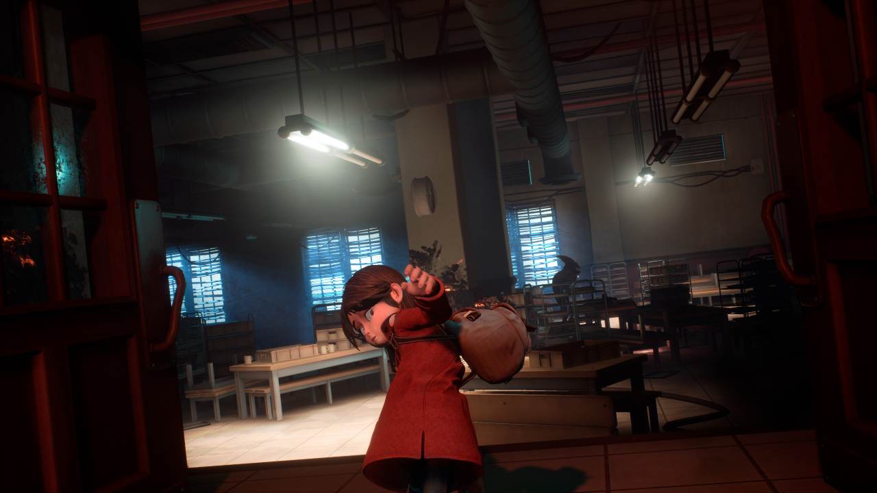 Sally, the main character in GYLT, in an interior scene