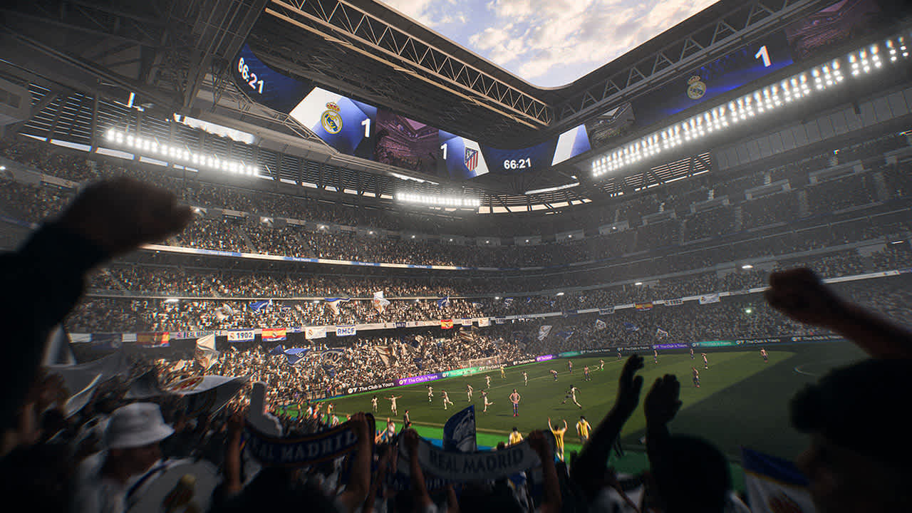 أجواء ملعب وجمهور في EA SPORTS FC 26
