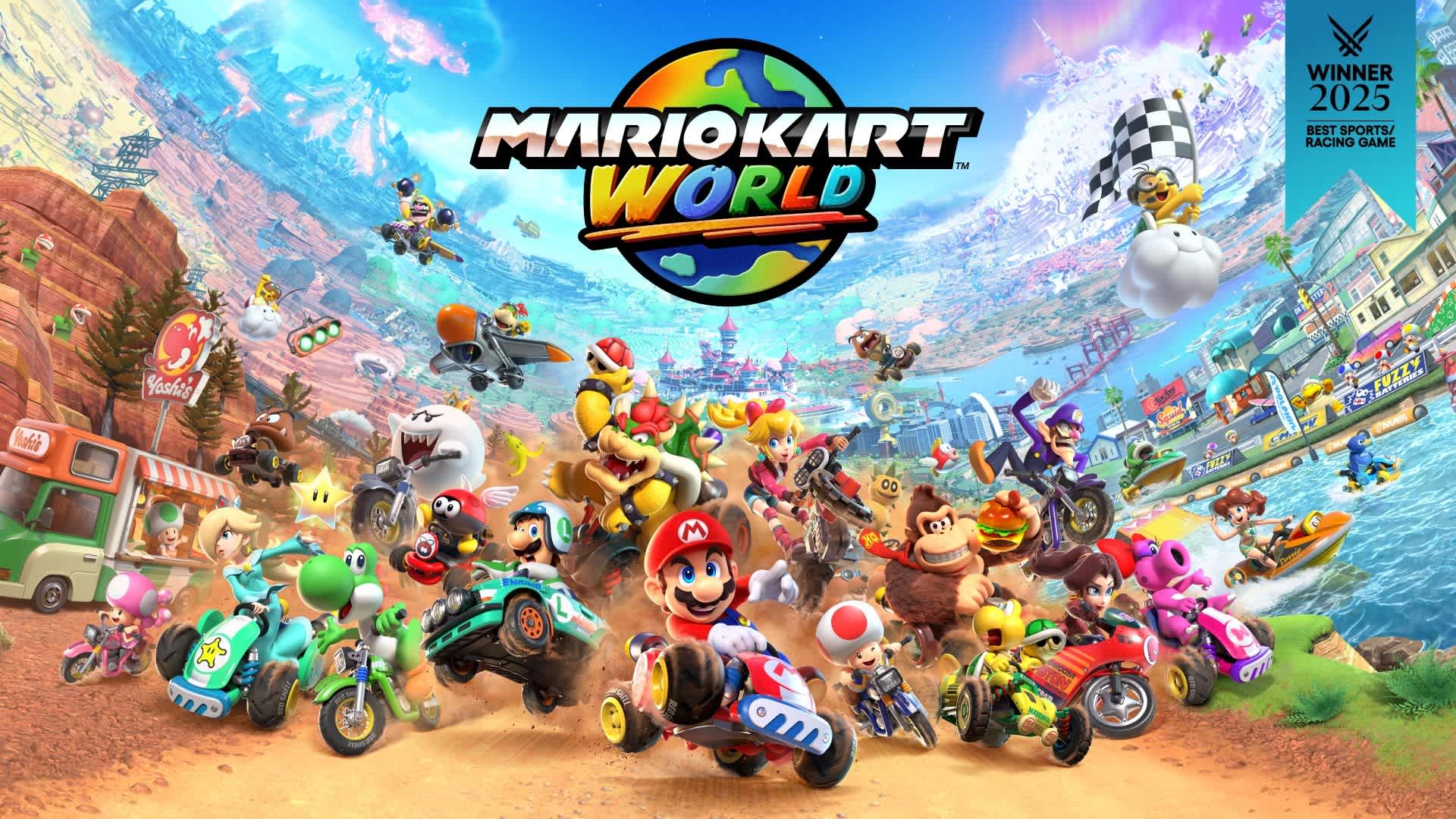 Mario Kart World auf Nintendo Switch 2