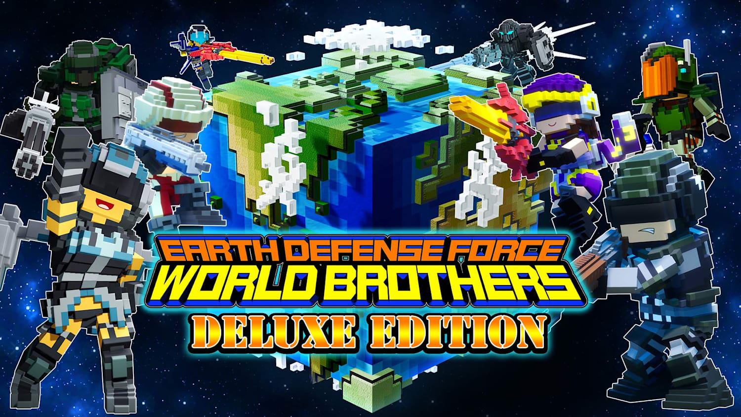 Earth Defense Force World Brothers Deluxe Edition For Nintendo Switch Nintendo