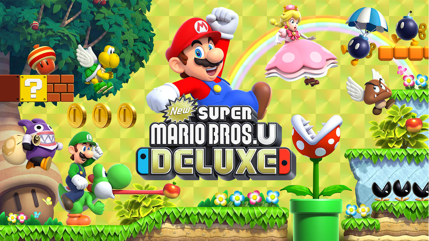 New Super Mario Bros U Deluxe For Nintendo Switch Nintendo