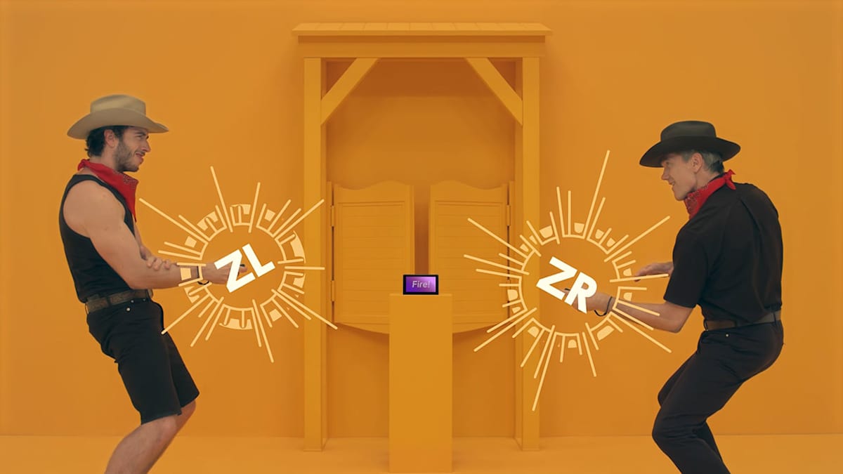 1-2-Switch gameplay on Switch