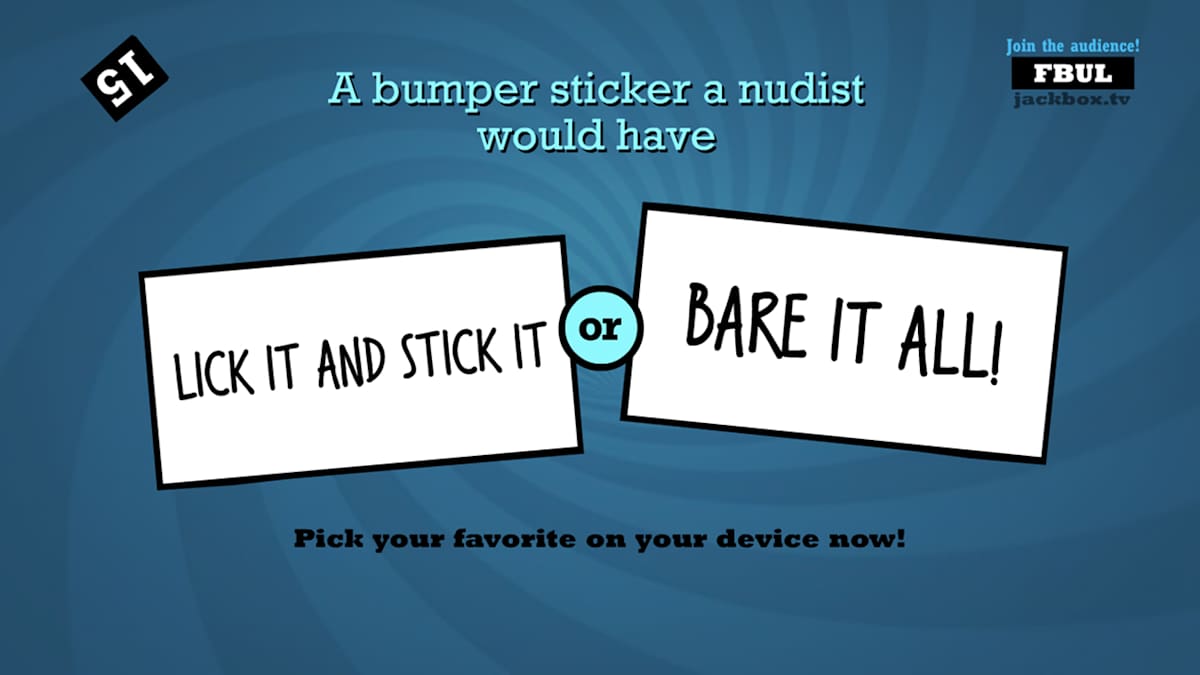 The Jackbox Party Pack 3 gameplay on Switch