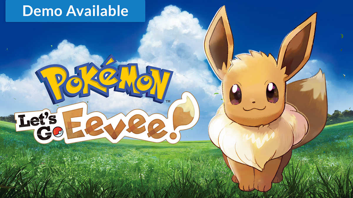 Pokémon: Let's Go, Eevee! key art, Switch