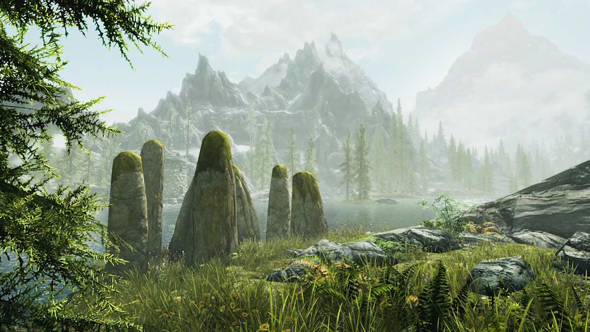 The Elder Scrolls V: Skyrim gameplay on Switch