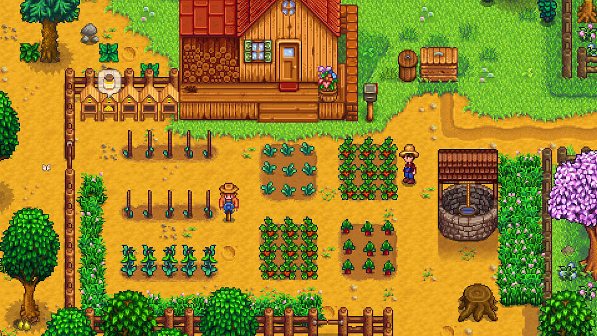 Stardew Valley gameplay on Switch