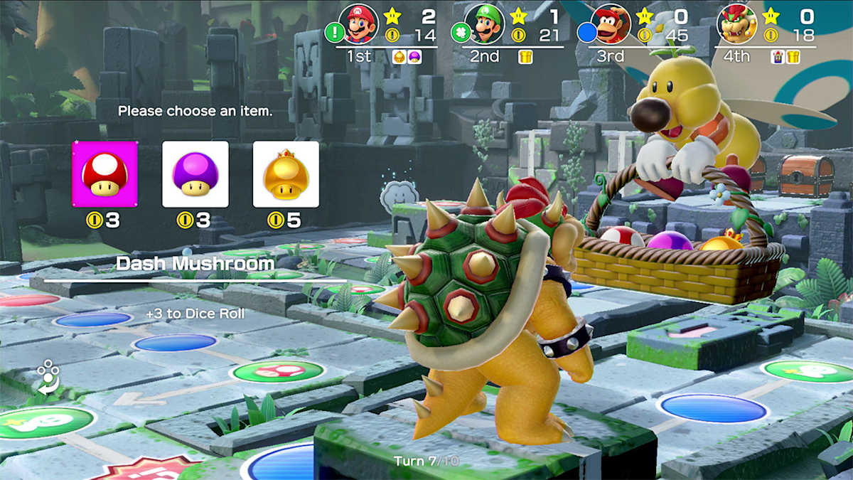 Super Mario Party gameplay on Switch