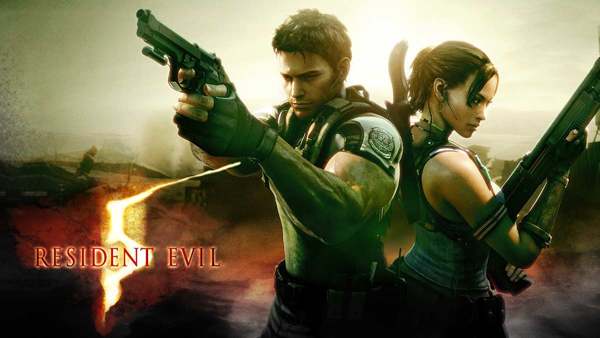 Resident Evil 5 key art, Switch