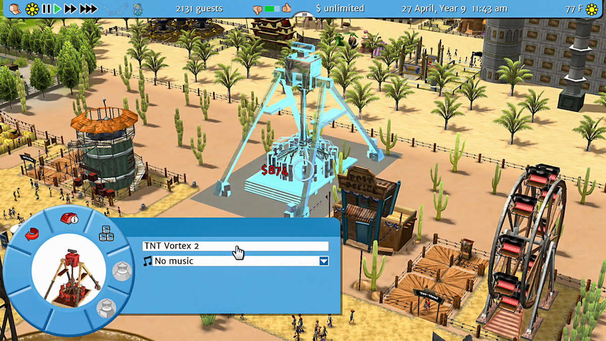 RollerCoaster Tycoon 3 Complete Edition, screenshot 5