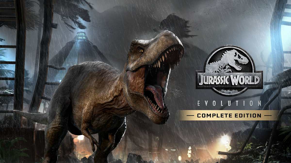 Jurassic World Evolution key art, Switch