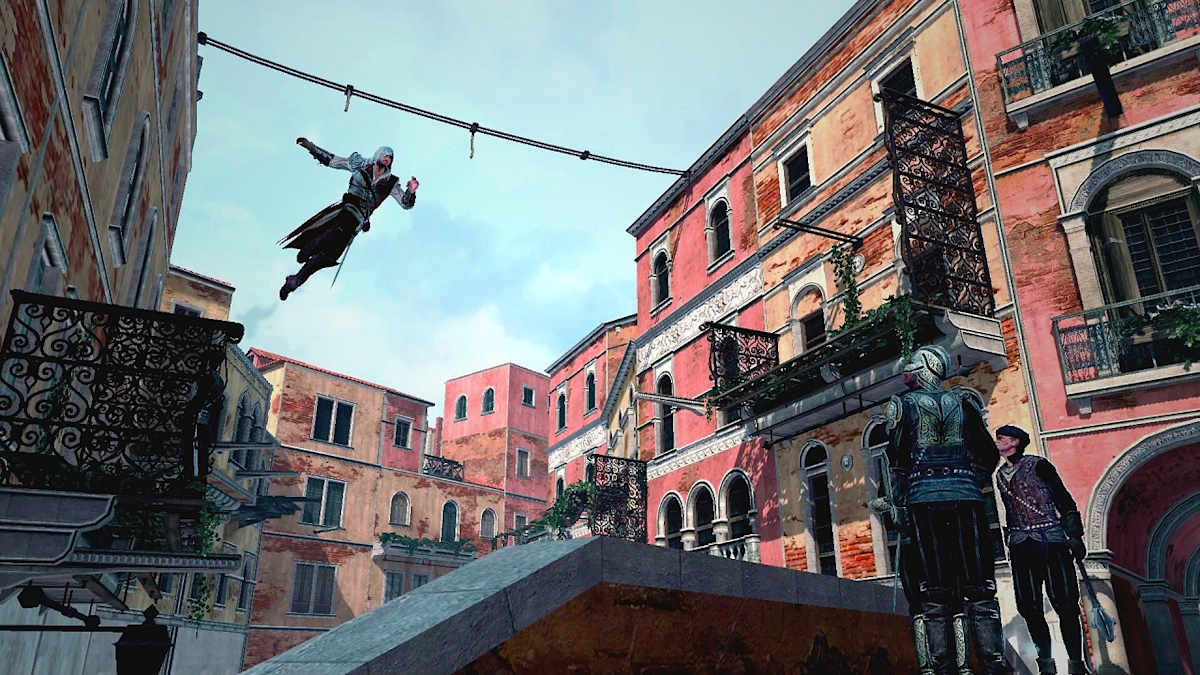ASSASSIN’S CREED THE EZIO COLLECTION gameplay on Switch