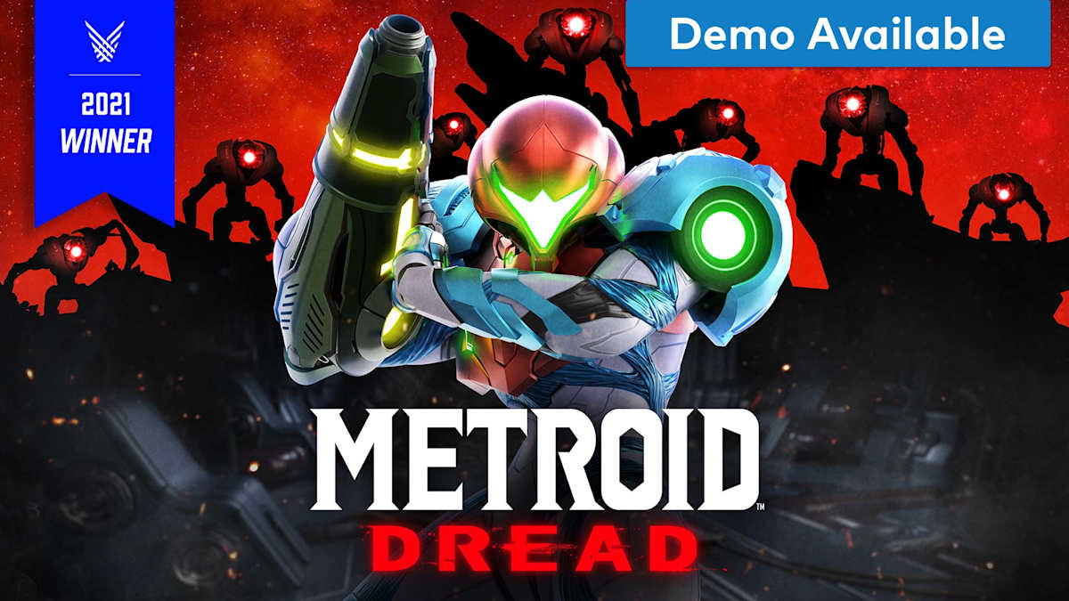 Metroid Dread key art, Switch