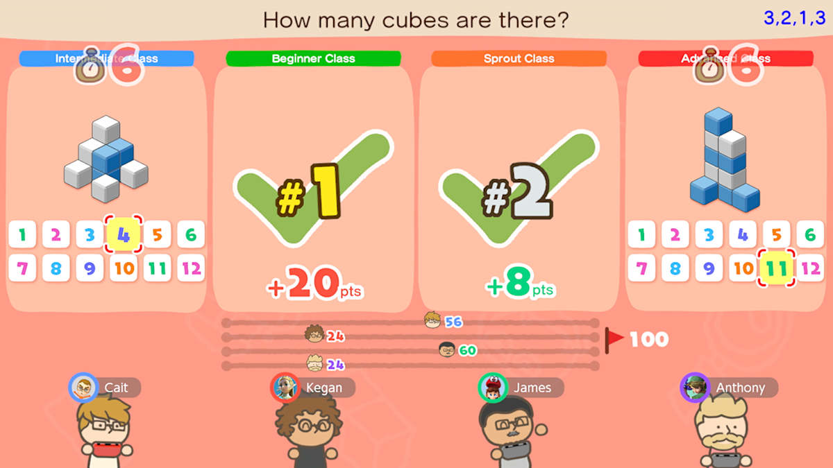Big Brain Academy: Brain vs. Brain, screenshot 4