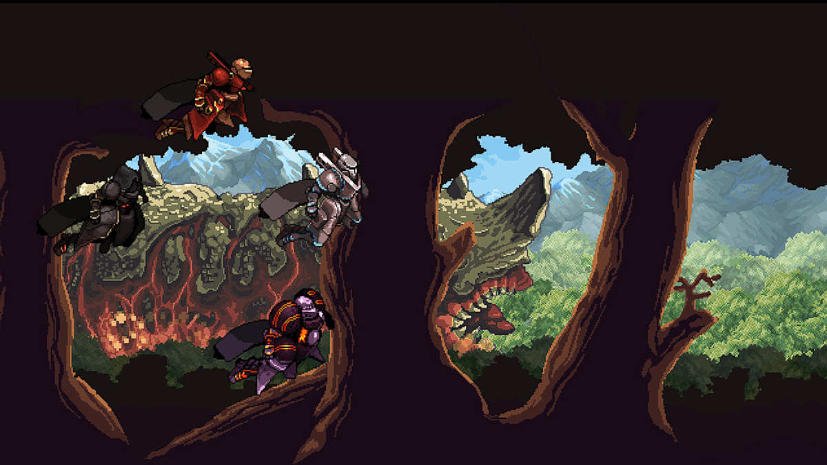 Chained Echoes gameplay on Switch