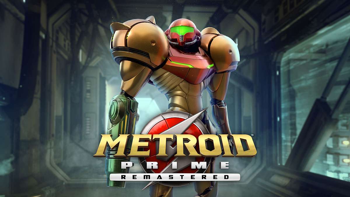 Metroid Prime Remastered key art, Switch