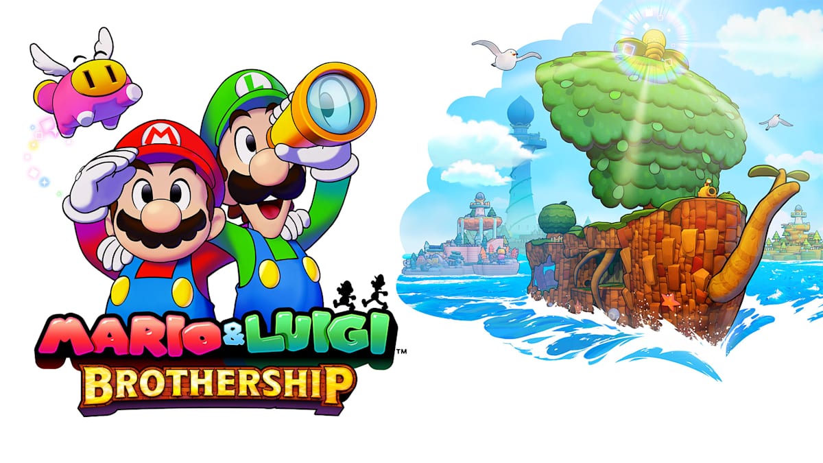 Mario & Luigi: Brothership key art, Switch