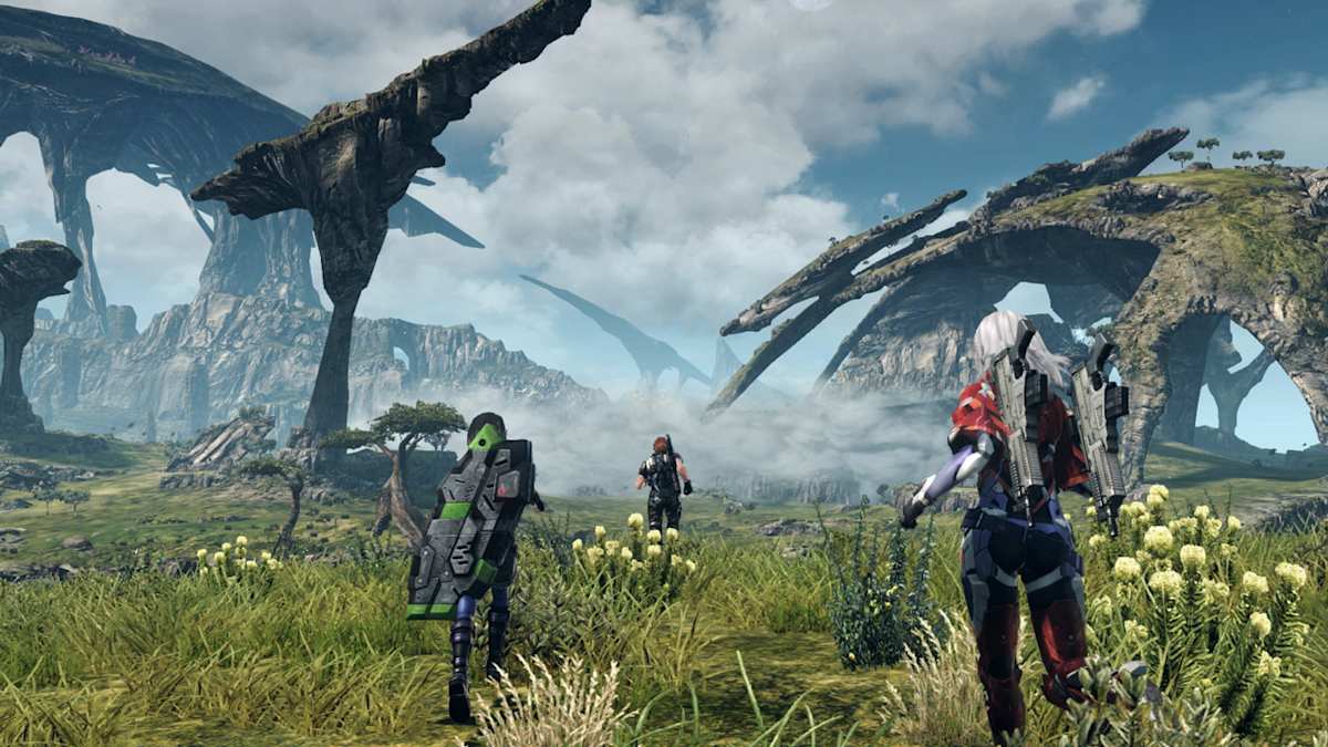 Xenoblade Chronicles X gameplay on Switch