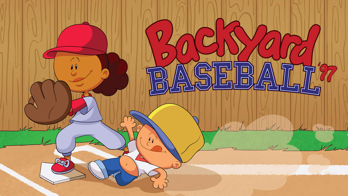 Backyard Baseball '97 key art, Switch