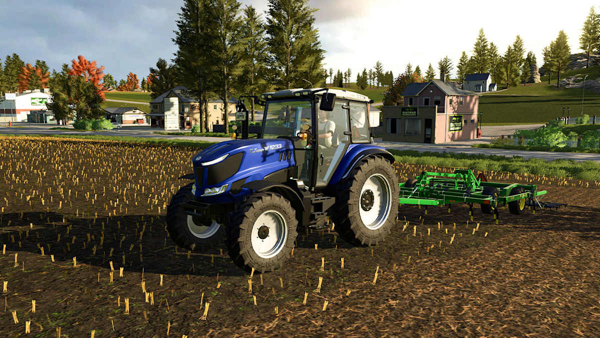 Farming Simulator 26 gameplay on Switch