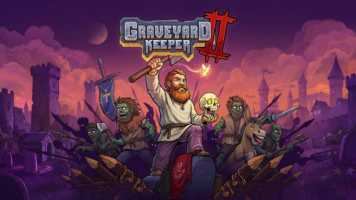 Graveyard Keeper 2 key art, Switch