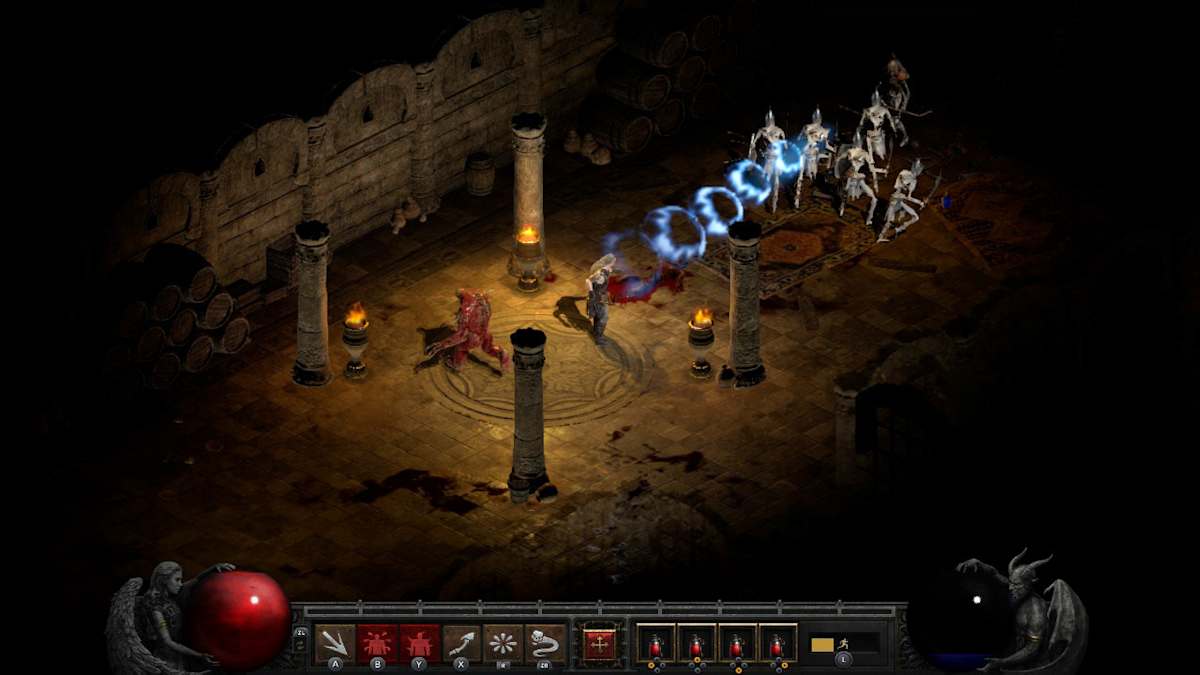 Diablo II: Resurrected – Infernal Edition gameplay on Switch