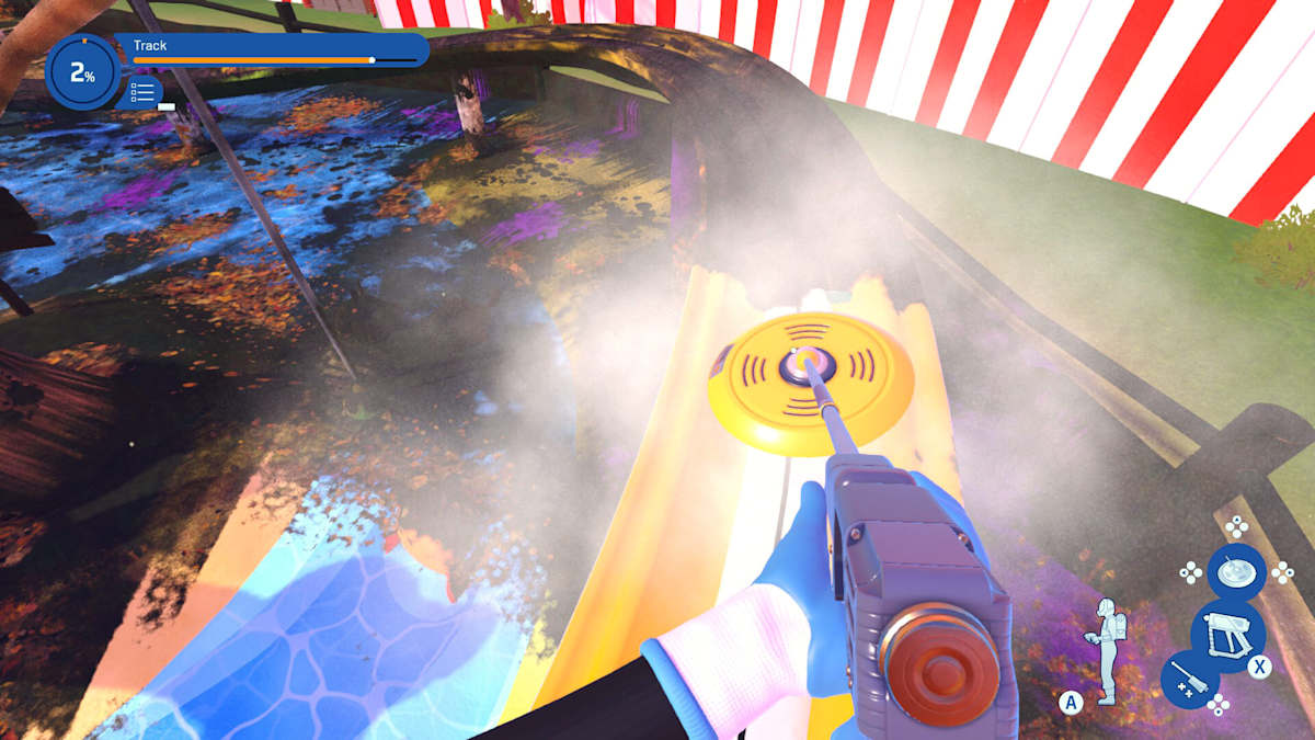 PowerWash Simulator 2 gameplay on Switch 2