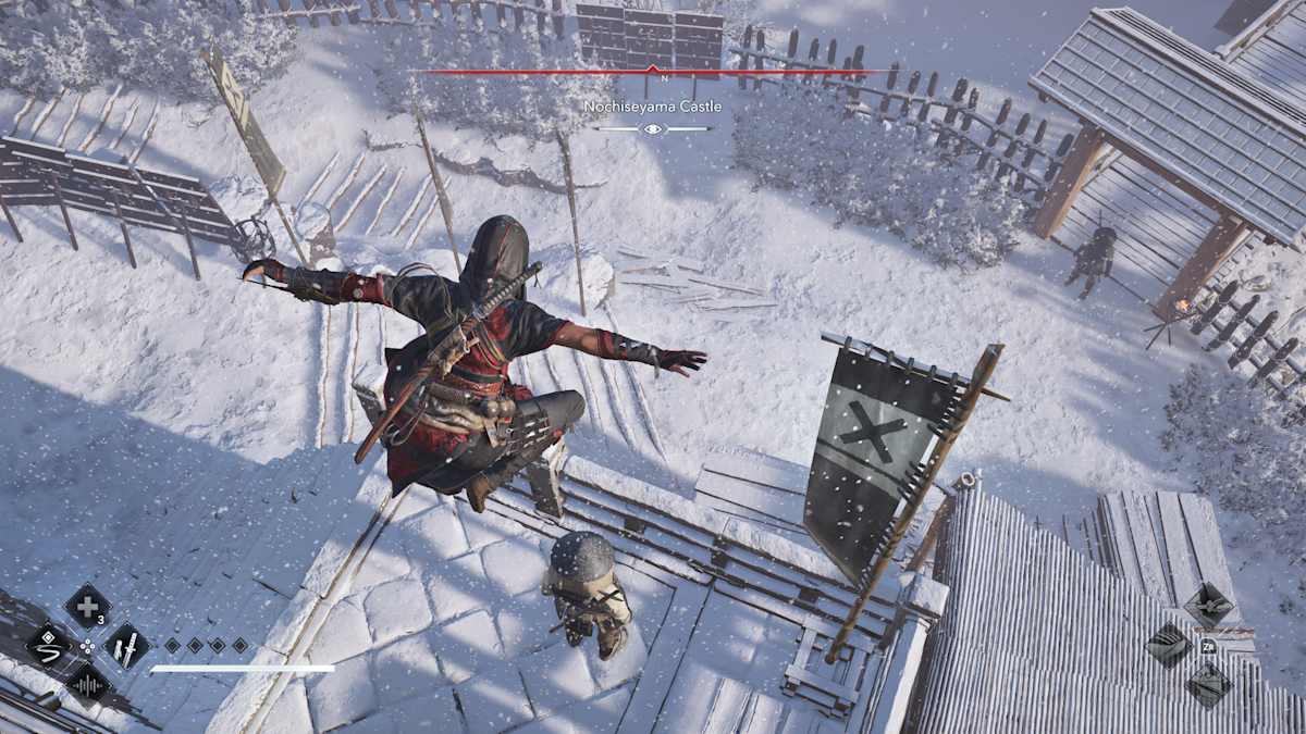 Assassin's Creed Shadows gameplay on Switch 2
