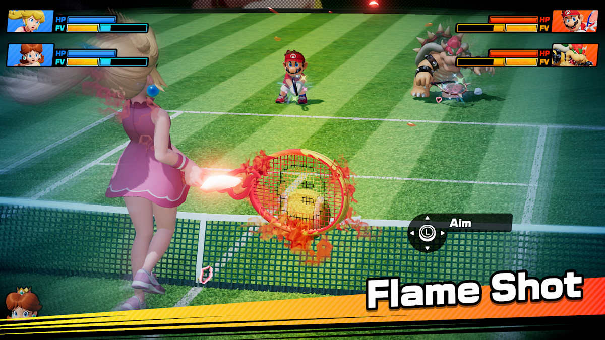 Mario Tennis Fever, screenshot 3