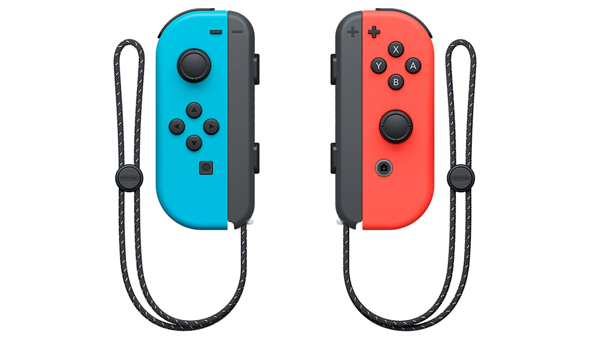 115464 switch oled red blue joy con straps front