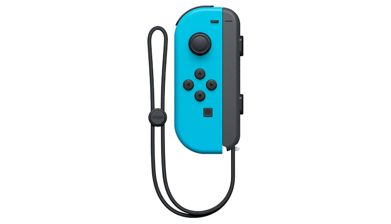 フォートナイト」デザインのSwitch！ 青と黄色いJoy-Conの