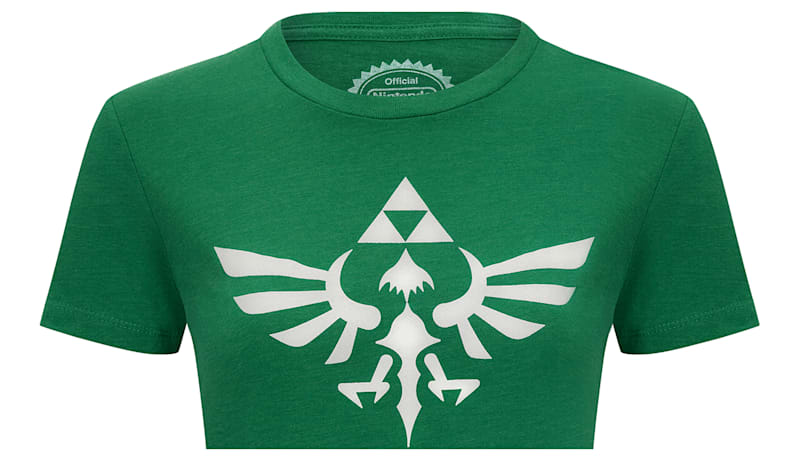 Lee Wolk ingewikkeld Women's Legend of Zelda Triforce T-Shirt - Merchandise - Nintendo Official  Site