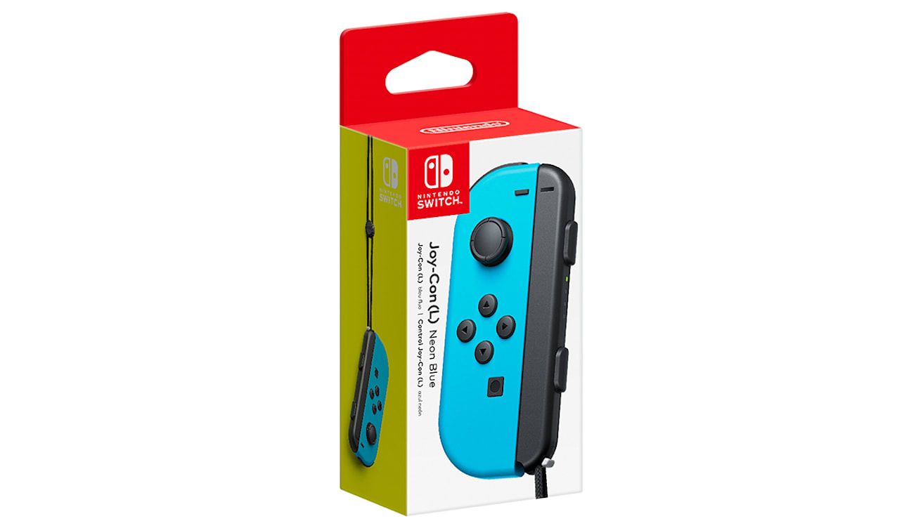 Joy-Con (L) - Neon Blue - Hardware - Nintendo - Nintendo Official Site Joy-Con (L) - Neon Blue - Hardware - Nintendo - Nintendo Official Site