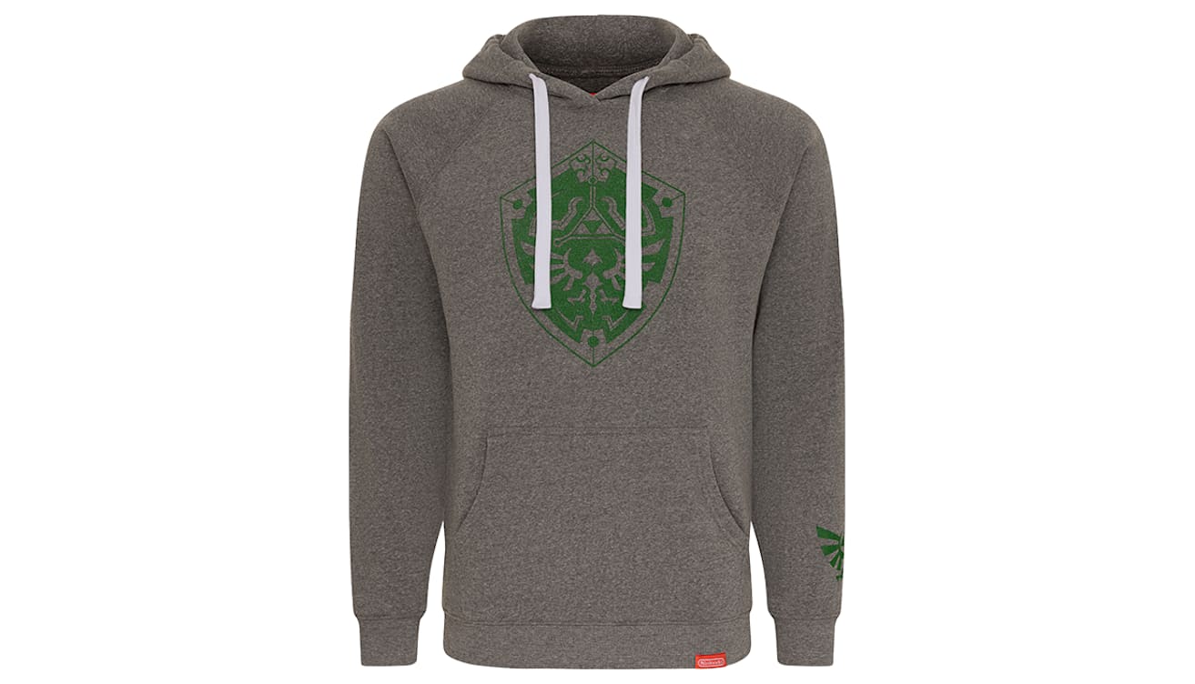 The Legend of Zelda™ Shield Hoodie - Merchandise - Nintendo Official Site The Legend of Zelda™ Shield Hoodie - Merchandise - Nintendo Official Site